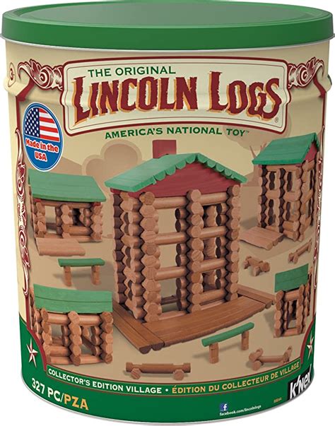 Lincoln Logs Collectors Edition Village 327 Pieces Real