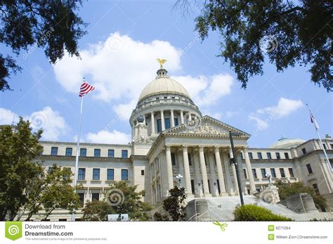 Mississippi State Capitol Stock Photo Image Of Architecture 6271094