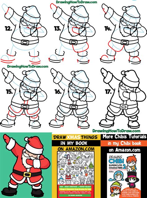 How To Draw Santa Claus Step By Step Easy Howto Techno