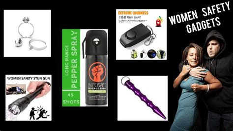 Girls And Women Safety Gadgets Lookandpick Women
