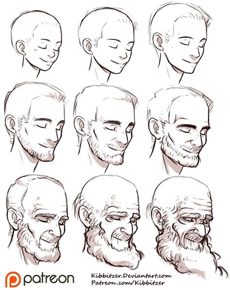 Practice Aging Your Characters With Kibbitzers Drawings Art