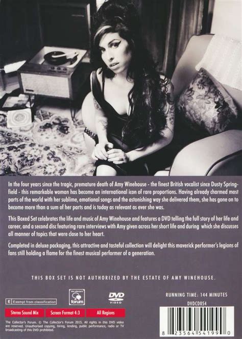 Amy Winehouse Inside Out DVD CD DVDs Und CD Jpc