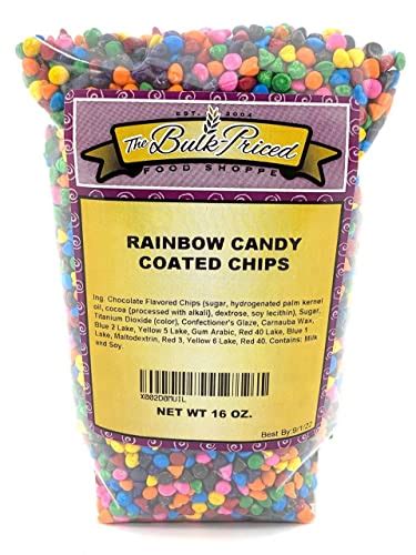 Best Rainbow Coated Chocolate Chips