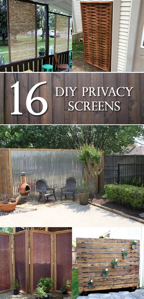 Easy Diy Outdoor Privacy Screen New Modern Rustic Outdoor Privacy