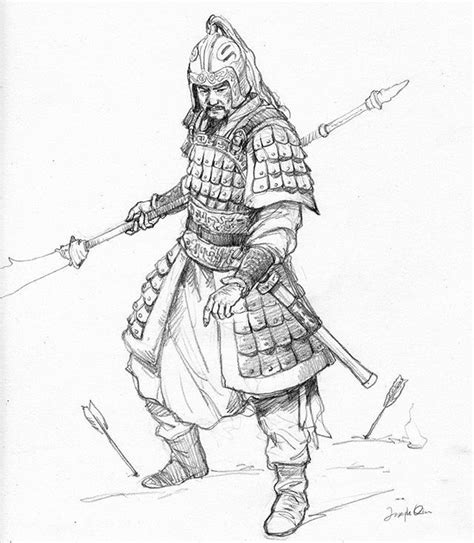 Https://wstravely.com/coloring Page/ancient Chinese Warrior Coloring Pages