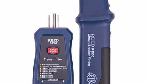 REED Instruments Circuit Breaker Finder R5500 - The Home Depot