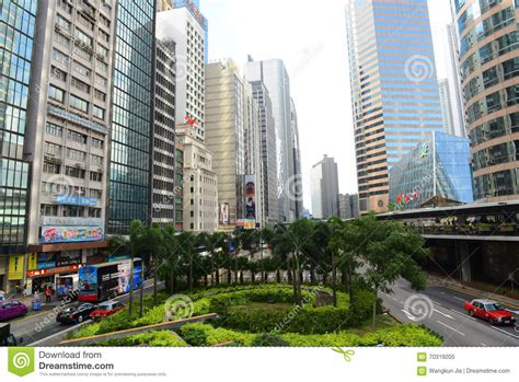 Hong Kong Central Financial District Editorial Image Image Of Centre