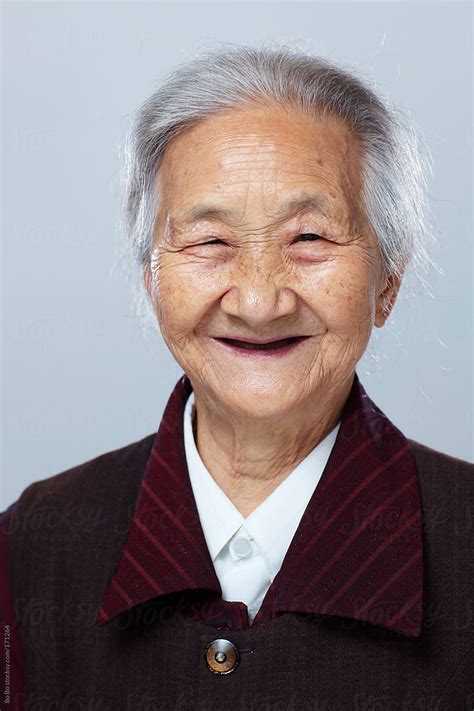 Senior Chinese Woman Portrait By Stocksy Contributor Bo Bo Stocksy