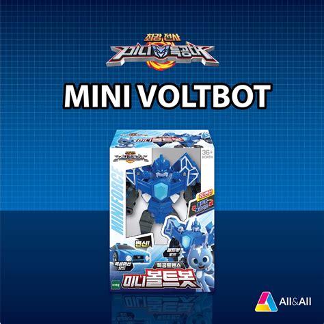 Miniforce X Penta X Bot Volt Pentatron Mini Voltbot Transformer Robot