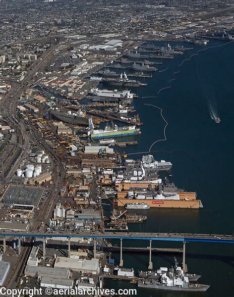 Aerial Photograph Of Bae Systems Ship Repair In The Foreground And