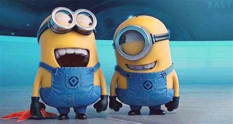 Funny As Hell  Minions Despicable Me Laughing Discover And Share S