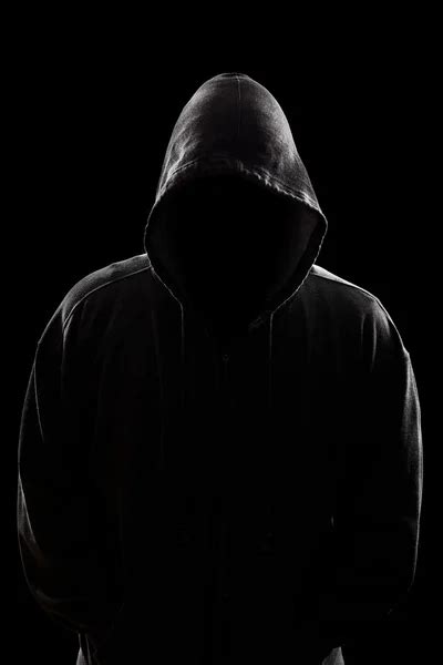 Scary Hooded Man Stock Image Everypixel