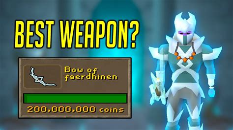 This New Bow Is The Best Osrs Weapon Youtube