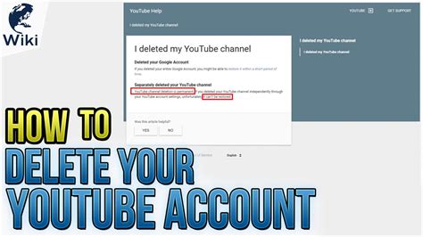 How To Delete Your Youtube Account Youtube