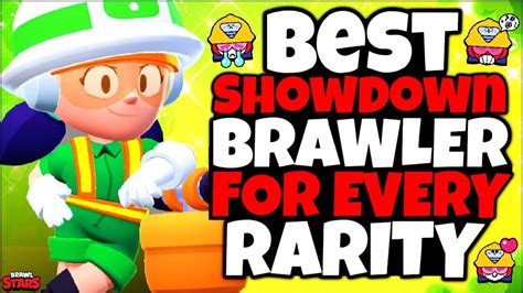 Below is a list of character types. The BEST BRAWLER In EACH Rarity For Showdown! - Brawler ...