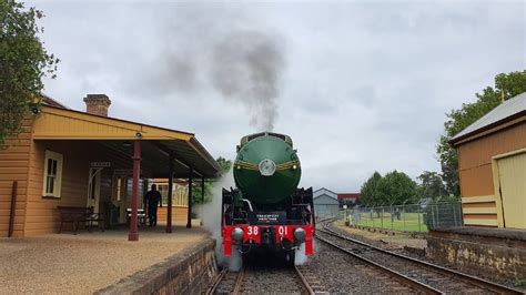 Video Steam Locomotive 3801 To Make Several Runs Between Central And