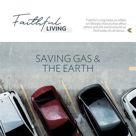 Faithful Living Saving Gas And The Earth Roman Catholic Diocese Of