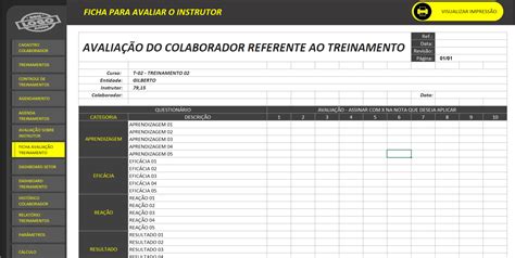 Planilha Para Gestão De Treinamentos Smart Planilhas