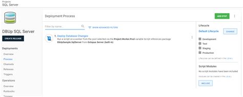 Octopus deploy is an automated deployment tool powered by nuget. Building trust in an automated database deployment process ...