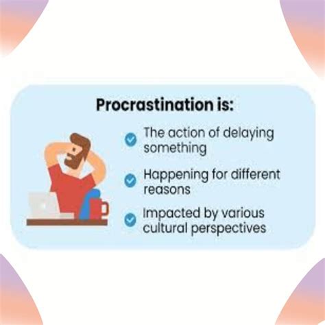 Procrastination Signs Symptoms Support