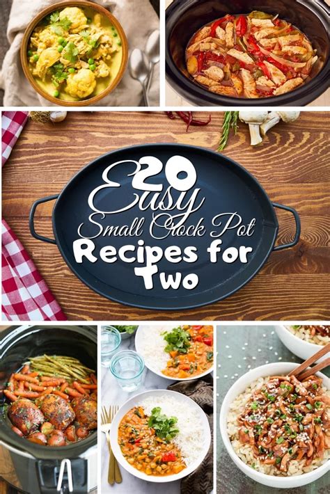 20 Easy Small Crock Pot Recipes For Two Crockpot Recipes For Two