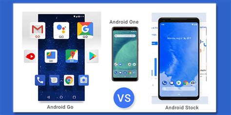 Android Go Android One Stock Android The Difference By Digital