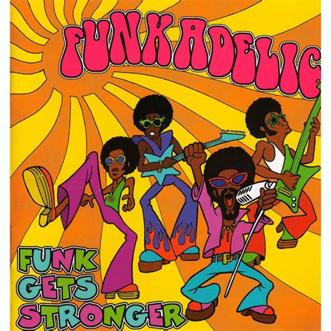 Funkadelic Funk Gets Stronger Graphic Poster Graphic Design Posters