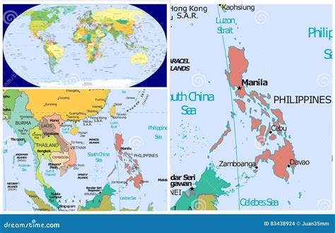 Philippines And World Stock Illustration Illustration Of Constitutional