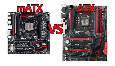 Matx Vs Atx Motherboard What Should You Use For Your Gaming Pc Pc