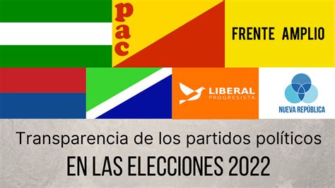 Transparencia de los partidos en las elecciones 2022 una evaluación