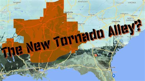 The New Tornado Alley Is Scary! INCLUDES: Florida, Georgia + Tennessee