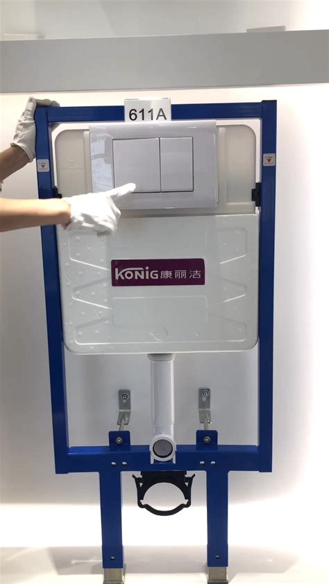 Height is recommended from finished floor first of all make the sketch of back side mounting dimension as per the toilet mentioned in the table, such that the height of front rim to finished floor is 400mm. Ce Cistern Cisterna For Wall-hung Or Floor-standing Wc Pan ...