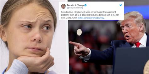 trump news world s angriest man accuses greta thunberg of having ‘anger management issues