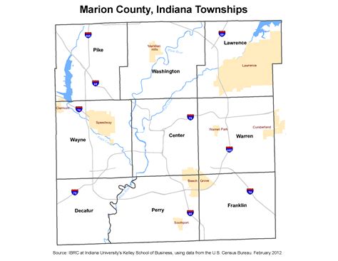 Fort Wayne Townships Maps