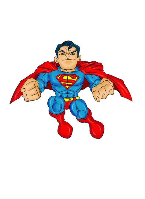 Super Hero Squad Superman By Hiasi On Deviantart