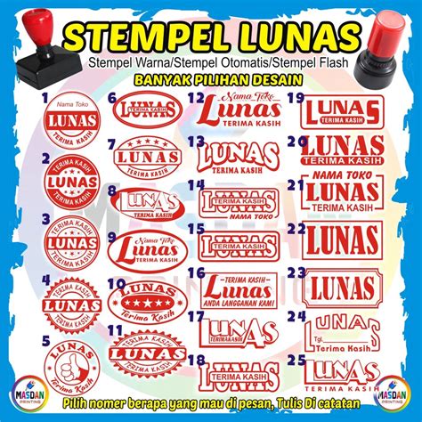 Logo Stempel Lunas