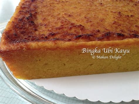 Makan Delights Bingka Ubi Kayu Tapioca Cake