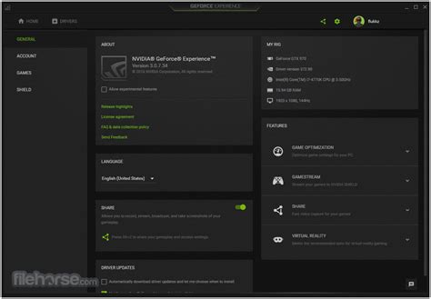 Geforce experience connects you to nvidia's cloud datacenter to download optimal game settings tailored to your pc based on your cpu, gpu and monitor. NVIDIA GeForce Experience 3.21.0.36 Download for Windows ...