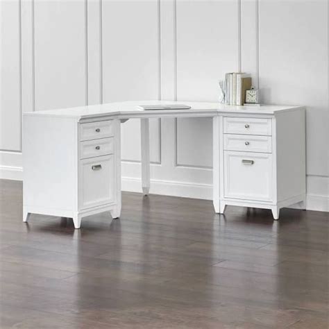 If you wish to go for. corner desk with filing cabinet | Modern home office desk ...