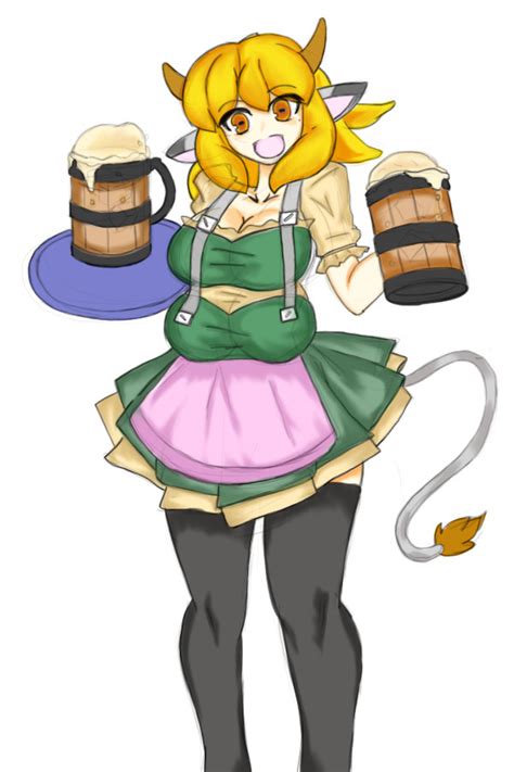 october fest tavern holstaurus girl by wannbe17 on deviantart