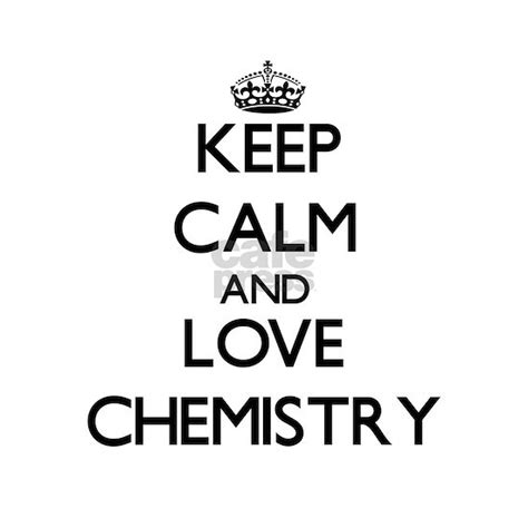 Keep Calm And Love Chemistry Square Sticker 3 X 3 Keep Calm And Love