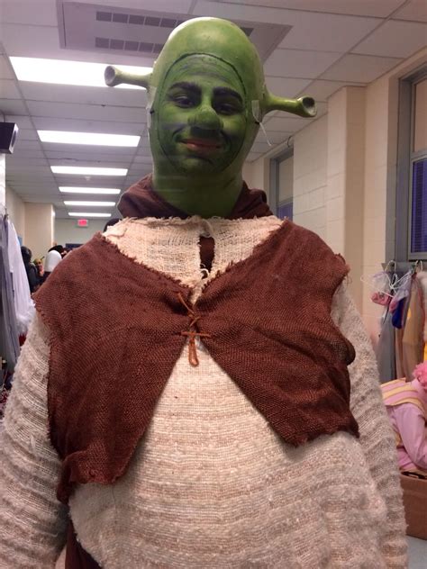 Shrek In Cowl And Costume Shrek Costumes Cowl