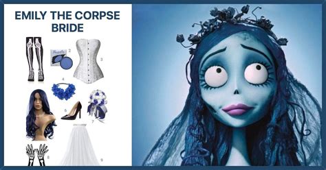 Dress Like Emily The Corpse Bride Costume Halloween And Cosplay Guides