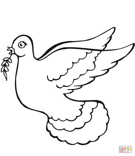 Download palm branch coloring page and use any clip art,coloring,png graphics in your website, document or presentation. Dove Holding Olive Branch coloring page | Free Printable ...