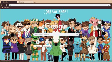 Dream Smp Chrome Theme Themebeta