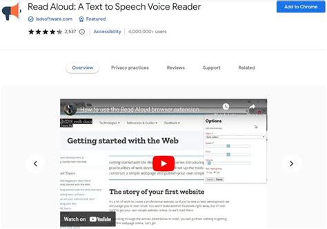 6 Chrome Extensions That Read From Text To Speech Aloud Symalite Blog