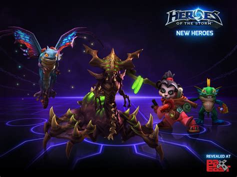 Blizzard Unveils New Heroes Of The Storm Characters Ubergizmo