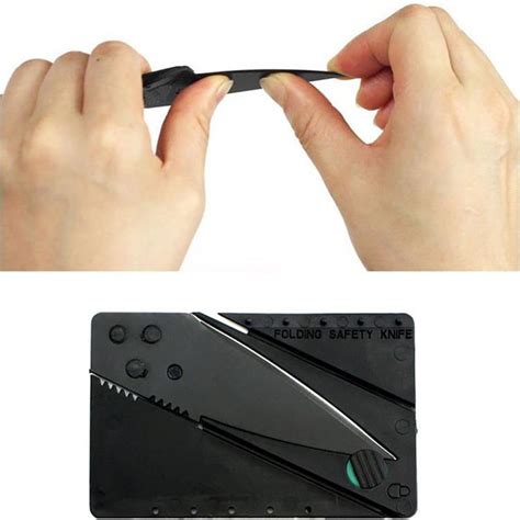 New Cardsharp Credit Card Knife Folding Razor Sharp Wallet Etsy