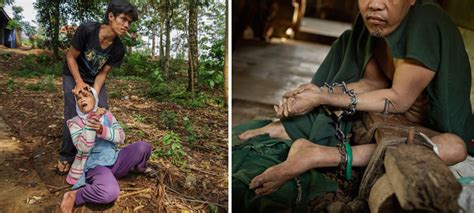 Shocking Photos Of Indonesia’s Mentally Ill Patients Show People Forgotten By The Society