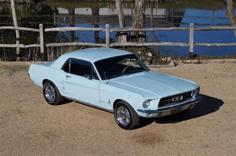 1967 Ford Mustang 289 Coupe Auto Pale Blue Muscle Car